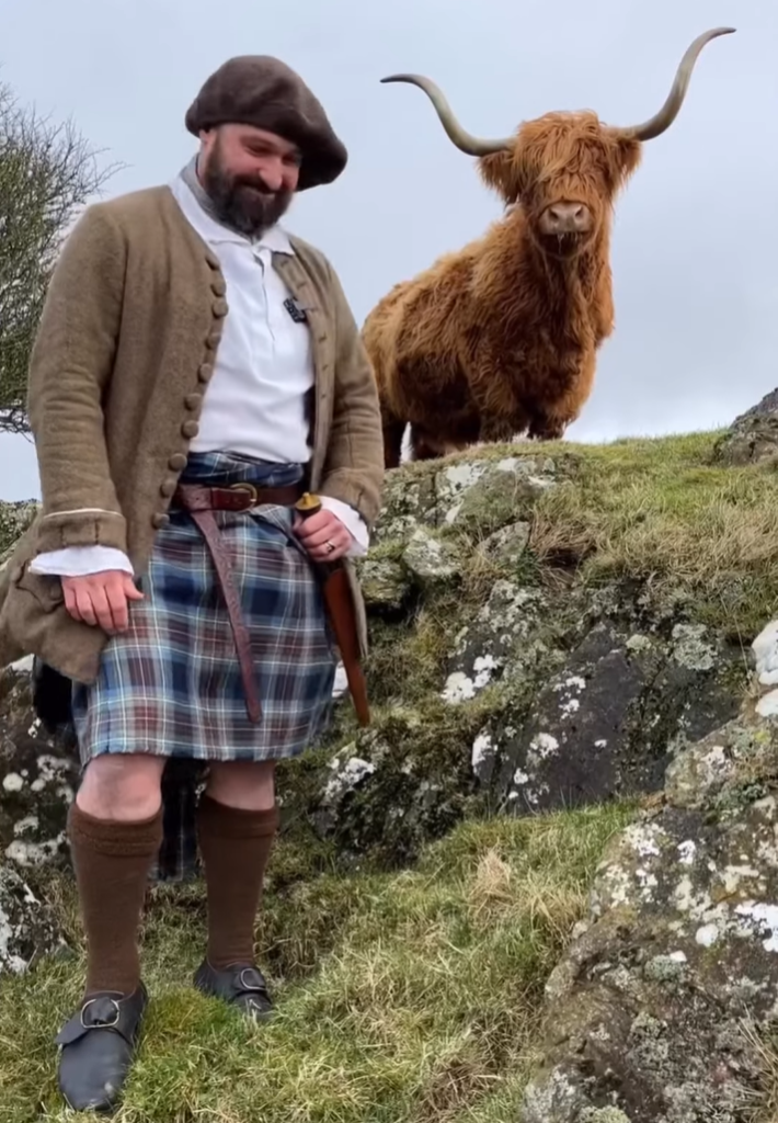 Andy the Highlander Scotland